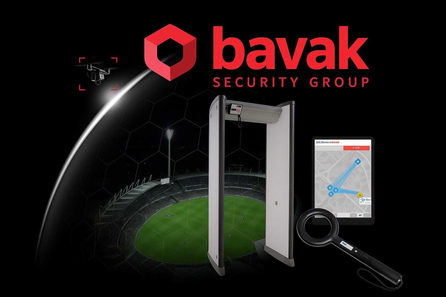 Festival or event, Bavak provides the right security equipment