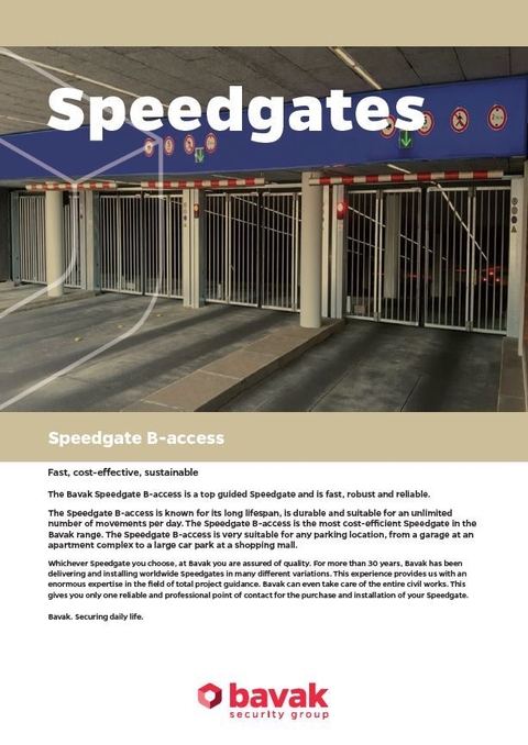 Speedgate folders beschikbaar