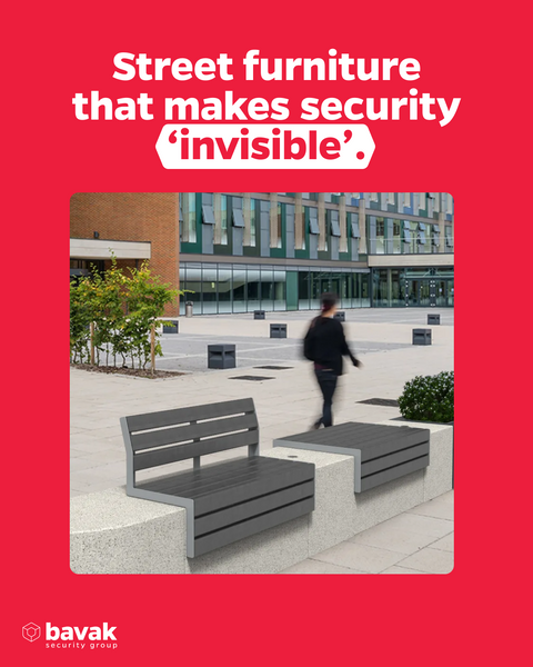 Street furniture that makes security ‘invisible’
